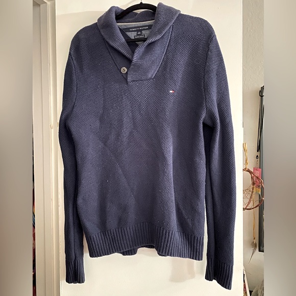 Tommy Hilfiger | Sweaters | Mens Navy Tommy Hilfiger Swester | Poshmark